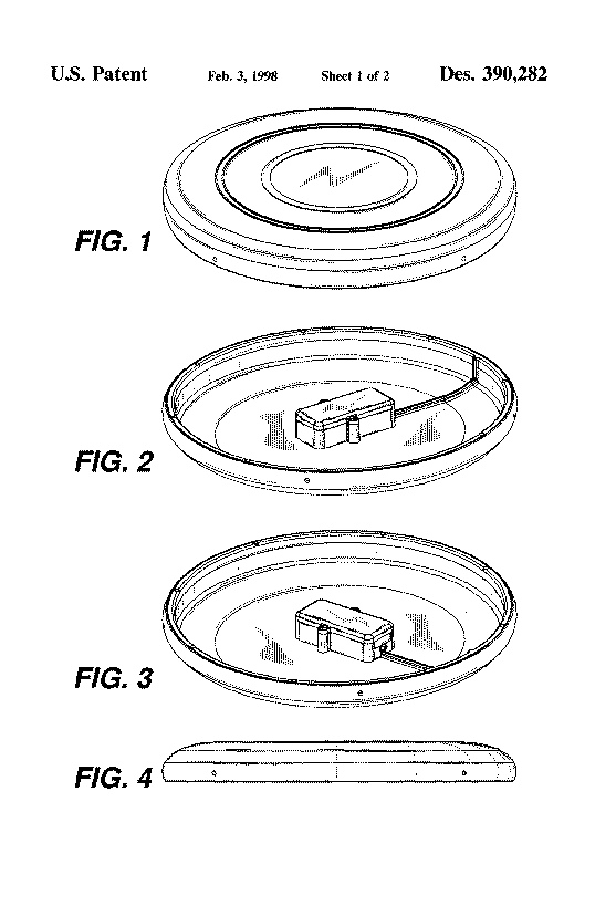 US Patent D390282